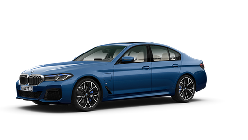 BMW Series 5 สีน้ำเงิน